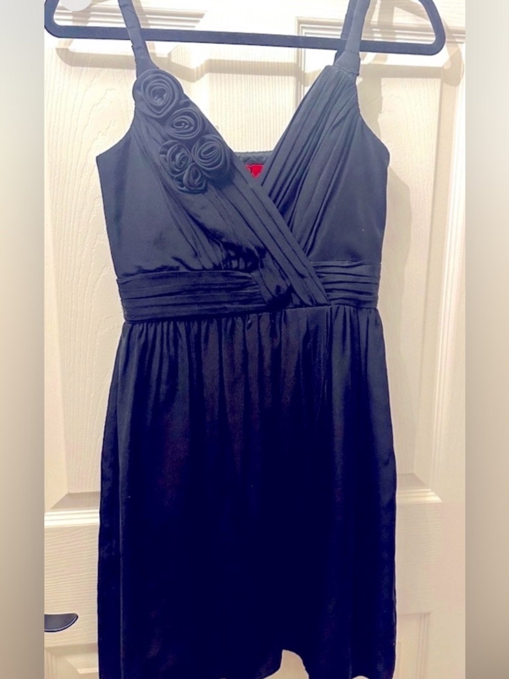 5/48 Black Silk Mini Dress SAKS FIFTH AVENUE NWT
